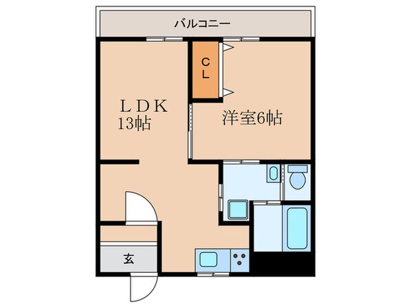 ｴﾊﾞｰ・ｸﾞﾘｰﾝ宇治弐番館(301)の物件間取画像